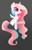 Size: 400x633 | Tagged: dead source, safe, artist:sambragg, character:princess celestia, species:alicorn, species:pony, cewestia, cute, cutelestia, featured on derpibooru, female, filly, gradient background, gray background, mare, no more ponies at source, pink-mane celestia, simple background, sitting, smiling, solo, stars, underhoof, weapons-grade cute, wingding eyes, younger