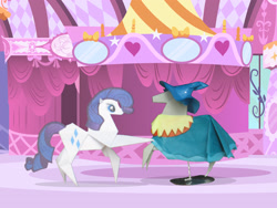Size: 3648x2736 | Tagged: safe, artist:malte279, character:rarity, carousel boutique, fashion, origami