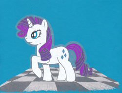 Size: 2552x1952 | Tagged: safe, artist:malte279, character:rarity, gel pen