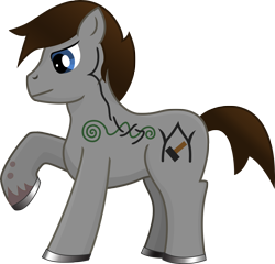 Size: 2725x2619 | Tagged: safe, artist:malte279, oc, oc only, oc:graystan, species:earth pony, species:pony, free to use, pen and paper rpg, simple background, transparent background, vector