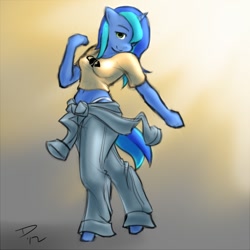Size: 750x750 | Tagged: safe, artist:atticus83, oc, oc only, species:anthro, breasts