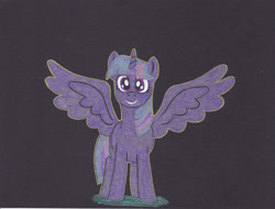 Size: 2552x1940 | Tagged: safe, artist:malte279, character:twilight sparkle, character:twilight sparkle (alicorn), species:alicorn, species:pony, gel pen