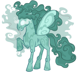 Size: 5068x4750 | Tagged: safe, artist:andoanimalia, gameloft, idw, species:umbrum, absurd resolution, idw showified, rabia, raised hoof, siege of the crystal empire, simple background, solo, transparent background, vector