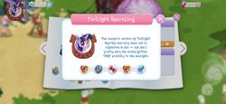 Size: 2436x1125 | Tagged: safe, gameloft, idw, character:blackthorn, character:somnambula, character:twilight sparkle, character:twilight sparkle (alicorn), species:alicorn, species:bat pony, species:pony, g4, bat ponified, idw showified, race swap, twibat, twilight (series)