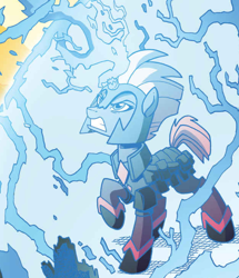 Size: 628x729 | Tagged: safe, artist:tonyfleecs, idw, character:tempest shadow, maelstrom shade, nightmare knights