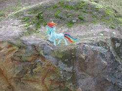 Size: 1024x768 | Tagged: safe, artist:malte279, character:rainbow dash, species:pony, craft, irl, photo, sculpture, wire sculpture