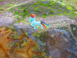 Size: 2000x1500 | Tagged: safe, artist:malte279, character:rainbow dash, species:pony, craft, wire sculpture