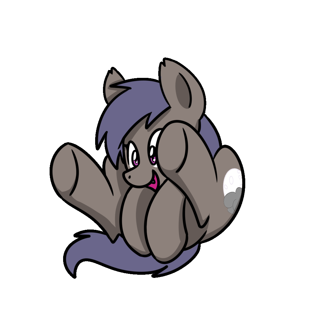 Size: 1000x1000 | Tagged: safe, artist:sugar morning, oc, oc only, oc:night skies, species:bat pony, species:pony, animated, cute, dumb running ponies, fangs, female, frame by frame, gif, happy, mare, open mouth, rolling, silly, silly pony, simple background, solo, transparent background, ych result