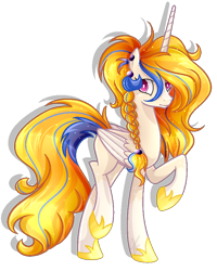 Size: 690x863 | Tagged: safe, artist:xxmelody-scribblexx, base used, idw, character:golden feather, character:princess celestia, species:pony, simple background, solo, transparent background