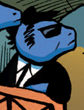 Size: 84x110 | Tagged: safe, idw, species:pony, blues brothers, cropped, elwood (idw), elwood j. blues, jake (idw), jake blues, picture for breezies, ponified