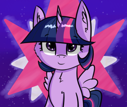 Size: 1912x1615 | Tagged: safe, artist:artiks, character:twilight sparkle, character:twilight sparkle (alicorn), species:alicorn, species:pony, cutie mark background, female, mare, solo