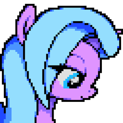 Size: 512x512 | Tagged: safe, artist:theratedrshimmer, idw, character:radiant hope, species:pony, species:unicorn, female, pixel art