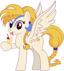 Size: 899x1000 | Tagged: safe, artist:bigmk, artist:frozensoulpony, artist:kuma993, idw, character:golden feather, character:princess celestia, species:pony, disguised celestia, idw showified, simple background, solo, transparent background