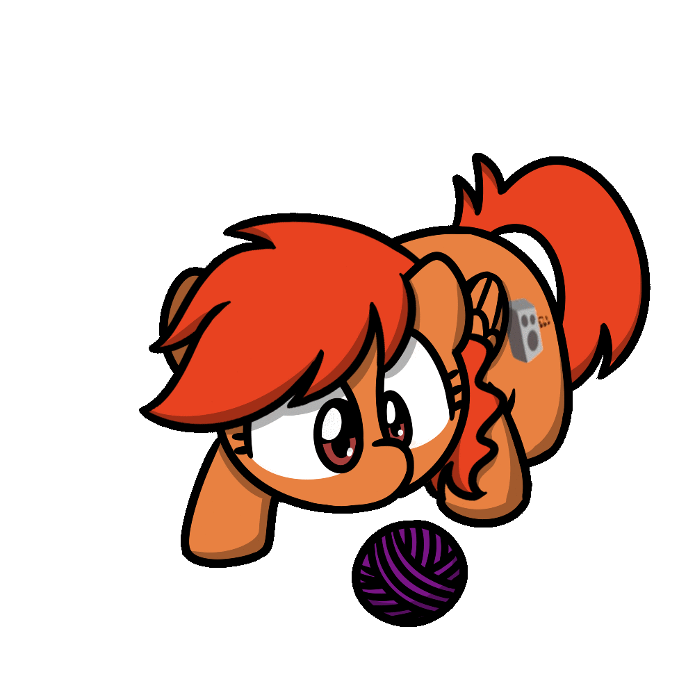 Size: 1000x1000 | Tagged: safe, artist:sugar morning, oc, oc only, oc:alto clef, species:pegasus, species:pony, animated, ball, behaving like a cat, commission, cute, female, simple background, solo, sugar morning's play time, transparent background, yarn, yarn ball, ych result, your character here
