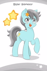 Size: 2037x3056 | Tagged: safe, edit, seven seas, character:star dancer, species:earth pony, species:pony, my little pony: the manga, anonymous editor, color edit, colored, female, looking at you, mare, my little pony: the manga volume 2, simple background, solo, white background
