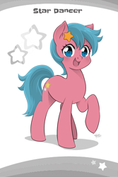 Size: 2037x3056 | Tagged: safe, seven seas, character:star dancer, species:earth pony, species:pony, my little pony: the manga, colorized, female, mare, my little pony: the manga volume 2, solo
