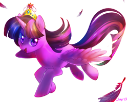 Size: 736x589 | Tagged: safe, artist:jiayi, character:twilight sparkle, character:twilight sparkle (alicorn), species:alicorn, species:pony, simple background, solo, white background
