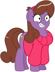 Size: 3000x3890 | Tagged: safe, artist:jeatz-axl, idw, gravity falls, idw showified, mabel pines, maybelle, ponified, simple background, solo, transparent background, vector