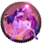 Size: 1571x1639 | Tagged: safe, artist:cigarscigarettes, part of a set, character:twilight sparkle, species:classical unicorn, species:pony, species:unicorn, g4, cloven hooves, colored hooves, female, glowing horn, hoers, hooves, horn, leonine tail, magic, magic aura, mare, profile, raised hoof, realistic, realistic anatomy, simple background, solo, transparent background, unshorn fetlocks