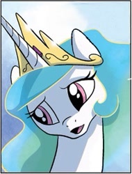 Size: 213x281 | Tagged: safe, idw, character:princess celestia, comic, reaction image, solo