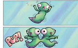 Size: 992x615 | Tagged: safe, artist:agnesgarbowska, idw, official comic, comic, idw micro series, mitosis, pop!, reproduction, sea beasts