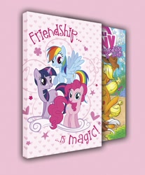 Size: 1241x1500 | Tagged: safe, idw, official, character:applejack, character:pinkie pie, character:rainbow dash, character:twilight sparkle, character:twilight sparkle (unicorn), character:winona, species:pony, species:unicorn, comic book, idw advertisement