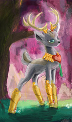 Size: 4543x7682 | Tagged: safe, artist:owlvortex, idw, character:king aspen, species:deer, absurd resolution