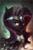 Size: 4000x6001 | Tagged: safe, artist:fly-gray, idw, character:nightmare rarity, character:rarity, species:pony, species:unicorn, g4, absurd resolution, crown, female, jewelry, mare, necklace, peytral, portrait, regalia, signature, solo, three quarter view