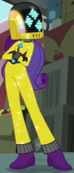 Size: 256x597 | Tagged: safe, screencap, character:rarity, equestria girls:rainbow rocks, g4, my little pony:equestria girls, daft punk, daft rarity, guy-manuel de homem-christo, outfit catalog, solo