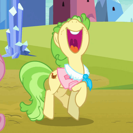 Size: 432x432 | Tagged: safe, screencap, character:chickadee, character:fluttershy, character:ms. peachbottom, episode:games ponies play, g4, my little pony: friendship is magic, animated, nose in the air, trotting, trotting in place