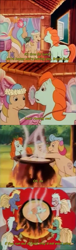 Size: 581x1920 | Tagged: safe, screencap, character:bright eyes, episode:ponies in paradise, g1, my little pony tales, cooked alive, cooking, imagine spot, implied cannibalism, pony as food, scared, subtitles