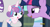 Size: 1440x779 | Tagged: safe, screencap, character:princess flurry heart, character:twilight sparkle, character:twilight sparkle (alicorn), character:twilight velvet, species:alicorn, species:pony, episode:the crystalling, g4, my little pony: friendship is magic, aunt and niece, best aunt ever, discovery family logo, female, grandmother, grandmother and grandchild, mare, tongue out