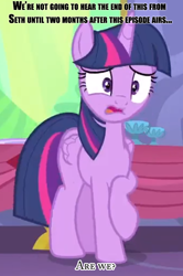 Size: 502x756 | Tagged: safe, screencap, character:twilight sparkle, character:twilight sparkle (alicorn), species:alicorn, species:pony, equestria daily, episode:no second prances, g4, my little pony: friendship is magic, female, mare, meta, sethisto, solo