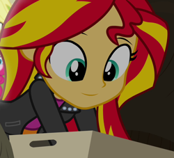 Size: 788x714 | Tagged: safe, screencap, character:sunset shimmer, equestria girls:rainbow rocks, g4, my little pony:equestria girls, cropped