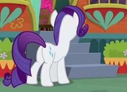 Size: 465x336 | Tagged: safe, screencap, character:rarity, species:pony, episode:spice up your life, g4, my little pony: friendship is magic, cropped, female, mare, plot
