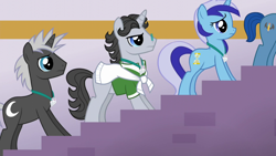 Size: 1280x720 | Tagged: safe, screencap, character:dark moon, character:graphite, character:jet set, character:leadwing, character:minuette, species:pony, episode:princess spike, g4, my little pony: friendship is magic