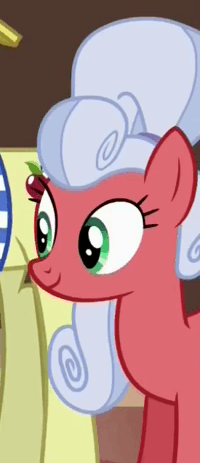Size: 200x463 | Tagged: safe, screencap, character:flam, character:silver waves, species:pony, episode:viva las pegasus, g4, my little pony: friendship is magic, animated, gif, las pegasus resident, reaction image