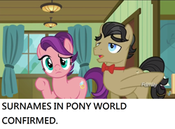 Size: 1280x940 | Tagged: safe, screencap, character:filthy rich, character:spoiled rich, species:pony, ship:spoilthy, episode:where the apple lies, g4, my little pony: friendship is magic, cute, raised eyebrow, spoiled cute, spoiled milk