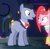 Size: 357x348 | Tagged: safe, screencap, character:diamond cutter, character:pacific glow, species:pony, episode:the saddle row review, g4, my little pony: friendship is magic, background pony, cropped, duo, rarity for you