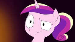 Size: 1366x768 | Tagged: safe, artist:doublewbrothers, screencap, character:princess cadance, species:pony, animated at source, female, solo, teen princess cadance, thought crimes, younger