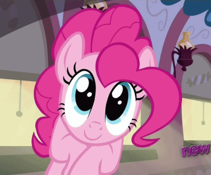 Size: 434x360 | Tagged: safe, screencap, character:pinkie pie, episode:mmmystery on the friendship express, g4, my little pony: friendship is magic, animated, cropped, cute