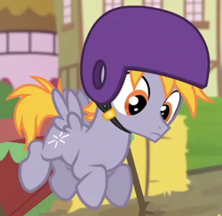 Size: 375x365 | Tagged: safe, screencap, character:crackle pop, species:pony, episode:the cart before the ponies, g4, my little pony: friendship is magic, solo
