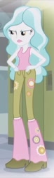 Size: 191x617 | Tagged: safe, screencap, character:paisley, episode:my past is not today, equestria girls:rainbow rocks, g4, my little pony:equestria girls, angry, boots, cropped, hand on hip, high heel boots, lockers, solo