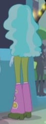 Size: 108x289 | Tagged: safe, screencap, character:paisley, episode:a perfect day for fun, equestria girls:rainbow rocks, g4, my little pony:equestria girls, boots, cropped, flower, high heel boots, rear view, solo