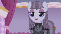 Size: 1920x1080 | Tagged: safe, screencap, character:inky rose, species:bat, species:pegasus, species:pony, episode:honest apple, g4, my little pony: friendship is magic, cute, female, inkabetes, mare, open mouth, smiling, solo, text, when she smiles, wings