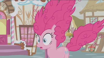 Size: 400x225 | Tagged: safe, screencap, character:pinkie pie, character:rarity, species:pony, episode:honest apple, g4, my little pony: friendship is magic, animated, gif, guitar