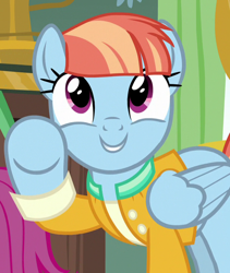 Size: 608x719 | Tagged: safe, screencap, character:windy whistles, species:pony, episode:parental glideance, g4, my little pony: friendship is magic, cropped, cute, solo, windybetes