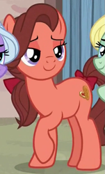 Size: 505x836 | Tagged: safe, screencap, character:swoon song, species:pony, episode:hard to say anything, g4, my little pony: friendship is magic, cropped, lidded eyes, solo focus