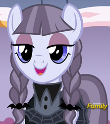Size: 946x1065 | Tagged: safe, screencap, character:inky rose, species:pegasus, species:pony, episode:honest apple, g4, my little pony: friendship is magic, clothing, cropped, cute, discovery family logo, female, inkabetes, mare, smiling, solo, when she smiles