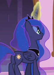 Size: 566x784 | Tagged: safe, screencap, character:princess luna, species:alicorn, species:pony, episode:a royal problem, g4, my little pony: friendship is magic, cropped, female, mare, plot, solo, swapped cutie marks
